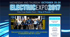 Desktop Screenshot of electricexpo.org